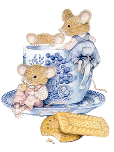 mice having a tea party